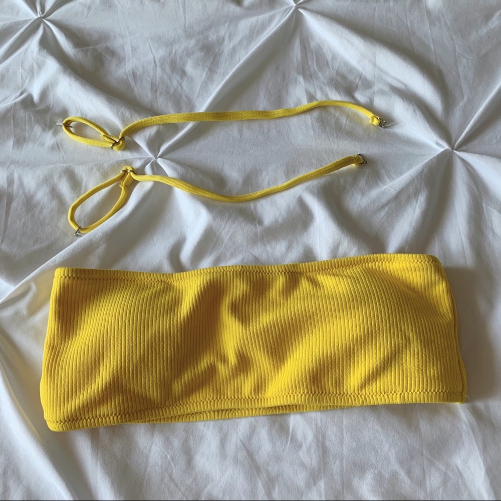 bandeau bikini top